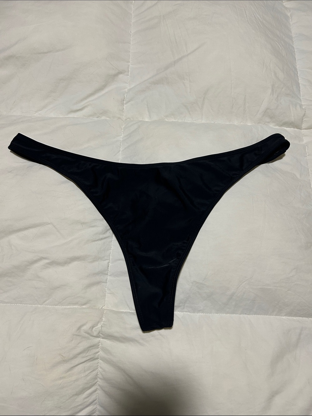 Wild Fable Black Women's Thong Bikini Bottom